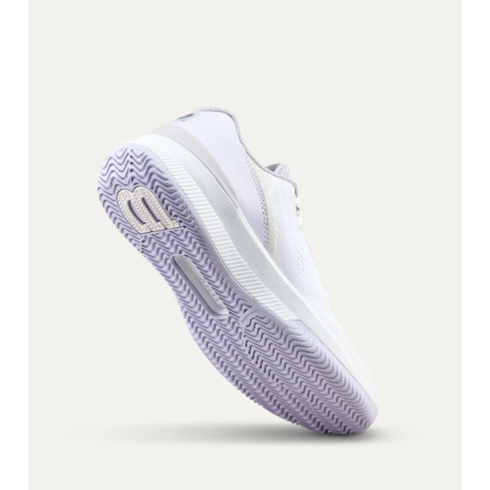 Wilson Intrigue Pro IW Tennis Shoes 9m White/Lavender Blue/Silver